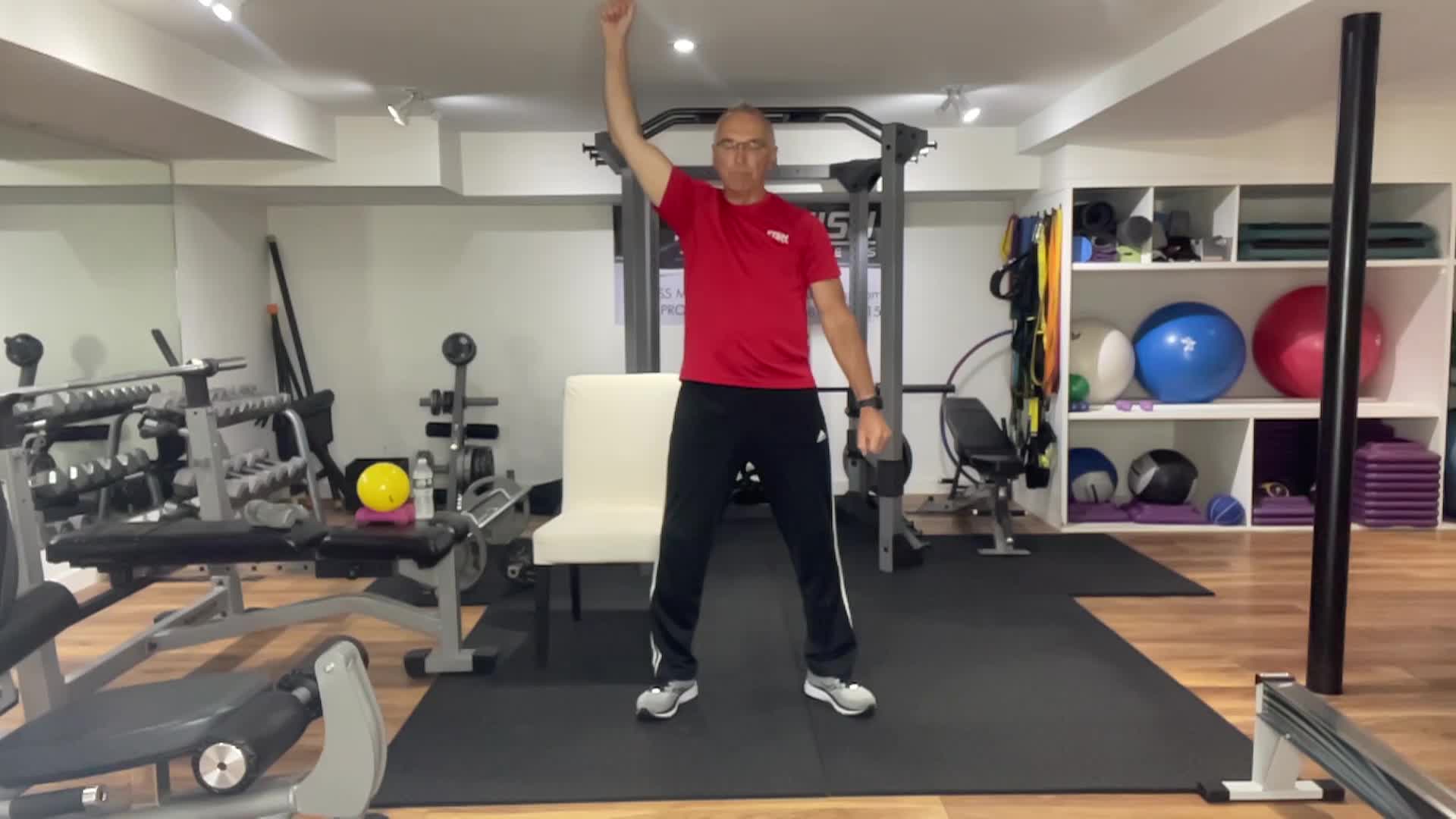 Worcester Senior Center Exercise Senior Challenge with Joe Fish • Session 1