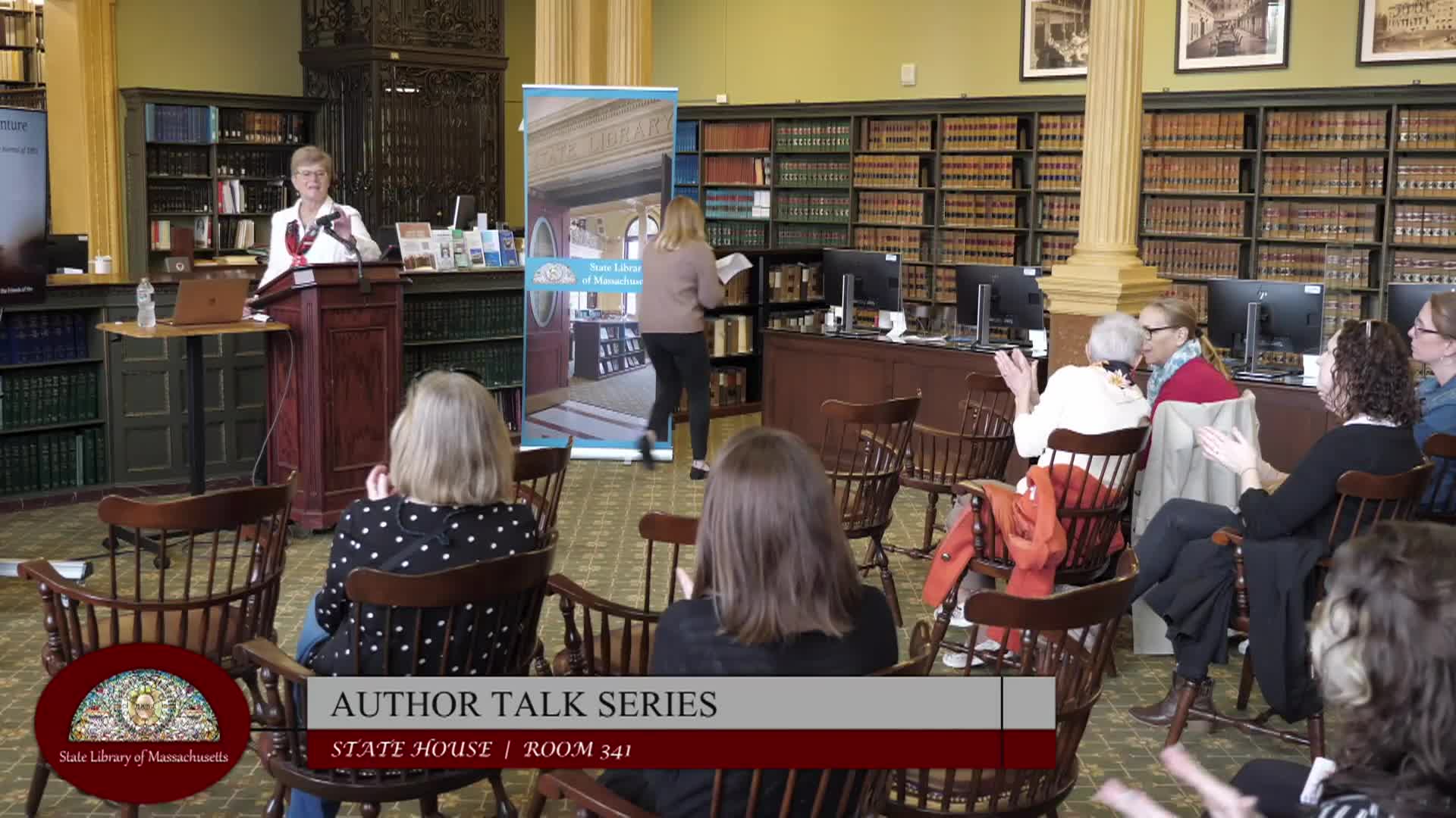 MA State Library Author Talk with • Stephanie Schorow